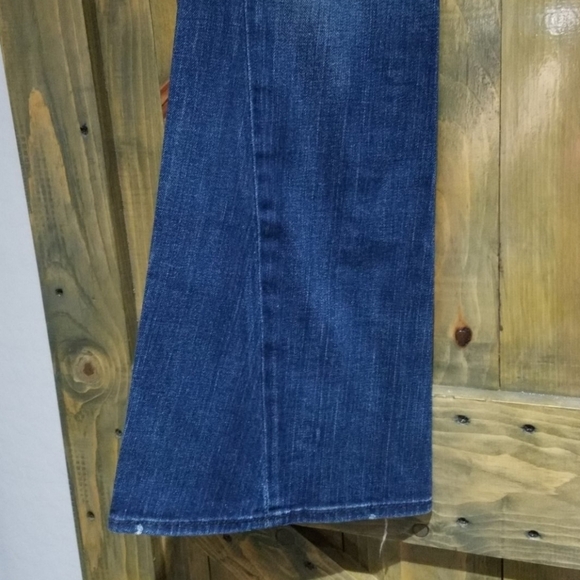 RETRO VINTAGE TRUE RELIGION WIDE LEG FLARE JEANS 80S 90S Y2K - Picture 4 of 8